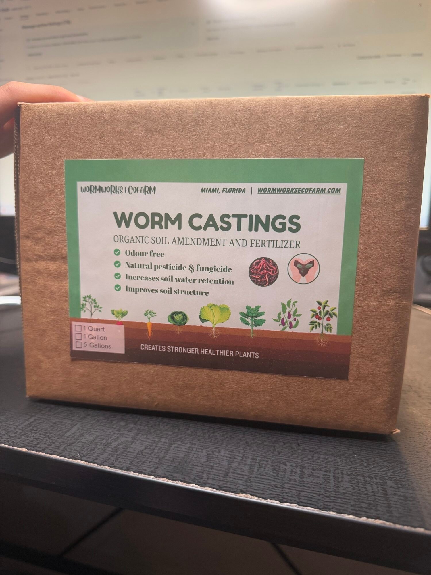 IMG_2927 Premium Worm casting (4.5BL)