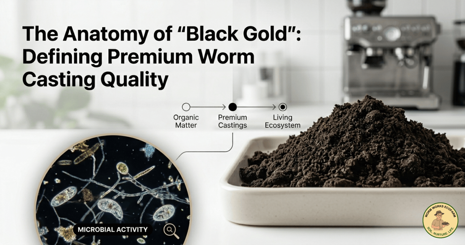 The Anatomy of ‘Black Gold’: Defining Premium Worm Casting Quality