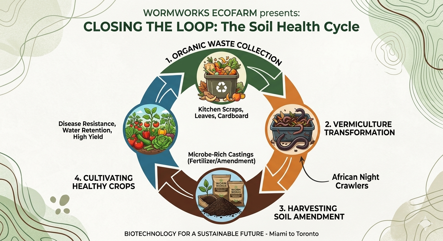 Closing the Loop: The Soil Health Cycle and the Future of Sustainable Agriculture